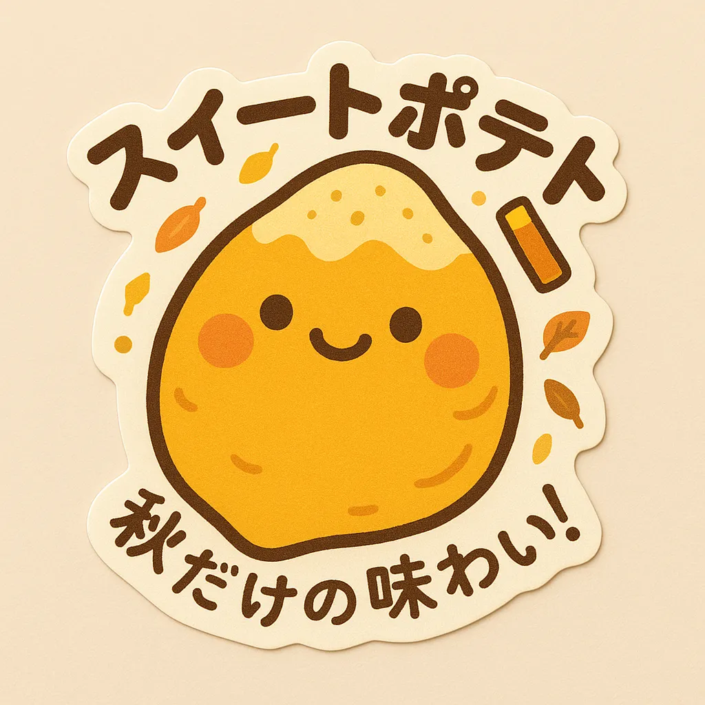 スイーツシール B案:POP&Cute系デザイン(勝利案)