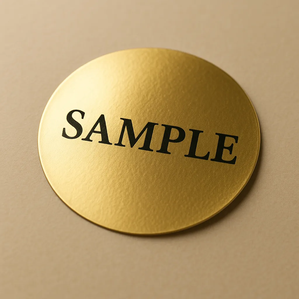 金ホイル紙のイメージ写真