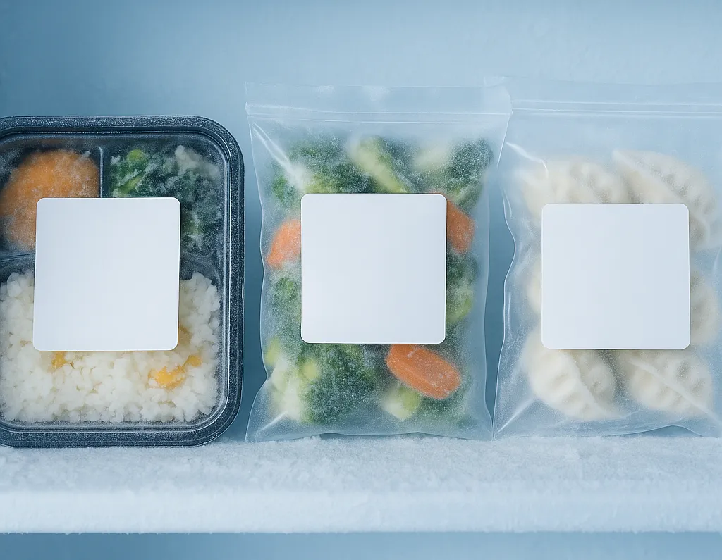 冷凍ラベル製造サポートイメージ